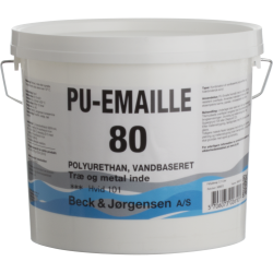 PU-80 Emaille Lakk *** Hvítt